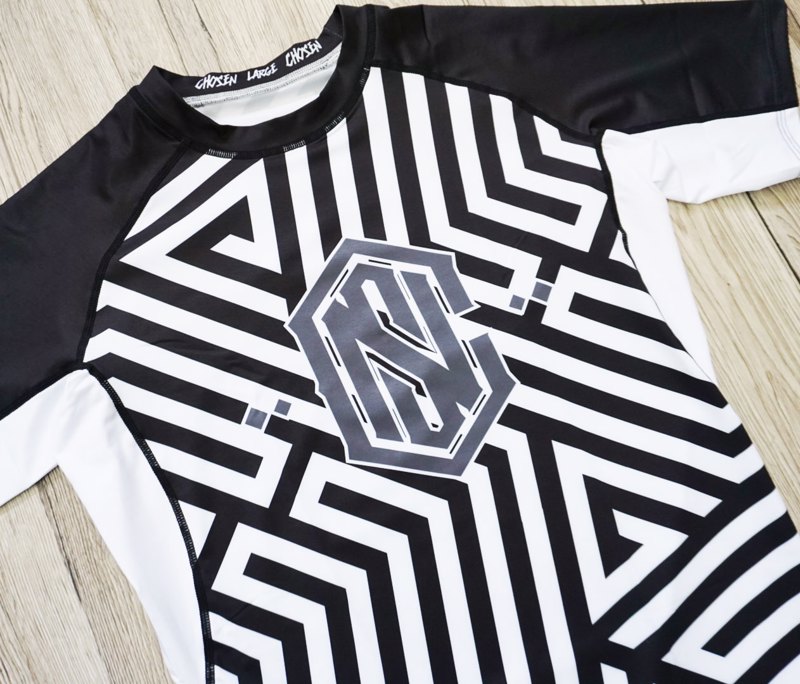 CHOSEN Monogram Rashguard - white